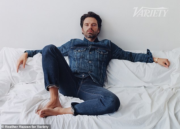 Sebastian Stan, 42, mused about his first crush during his time on Gossip Girl in a new interview with Variety