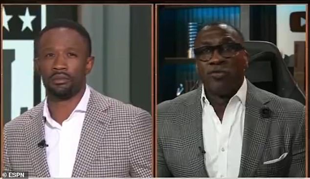 Domonique Foxworth brutally trolled Shannon Sharpe over his sex tape on ESPN on Tuesday