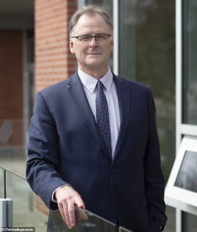 British Columbia Ombudsman Jay Chalke, pictured, fired Osmond-Jones and explained how he was suspected of leaking information to embarrass the organization