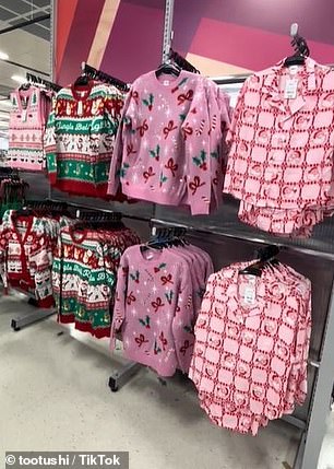 Customers have questioned why Kmart Australia has included jumpers in its new 2024 Christmas collection, as 'no one' Down Under wears winter clothing in December