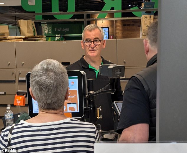 Former Woolworths CEO Brad Banducci was spotted at Woolworths' Marrickville Metro outlet