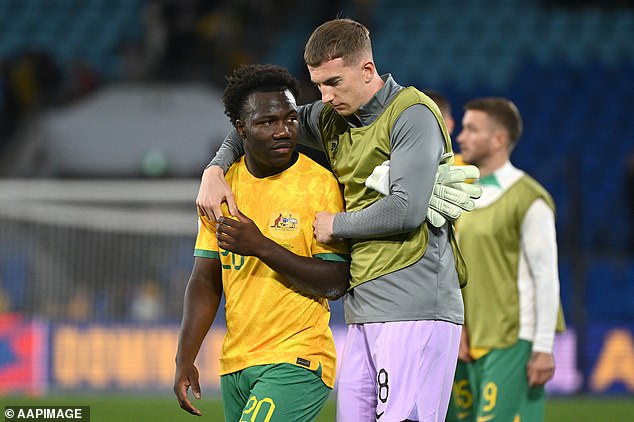 Australia suffered a humiliating defeat in their World Cup qualifier on Thursday