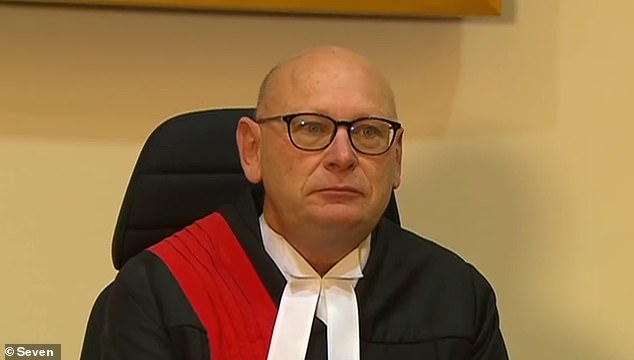 Former Chief Justice Malcolm Blue KC (pictured) was fatally injured in a tractor incident in a vineyard on Saturday morning