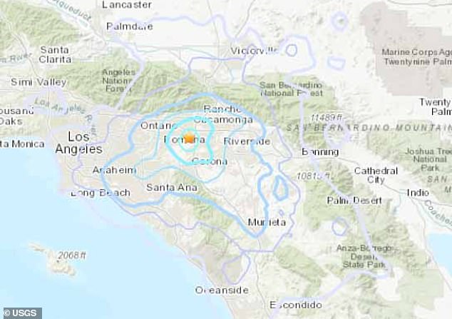 The earthquakes were felt by millions of people in the region on Saturday morning