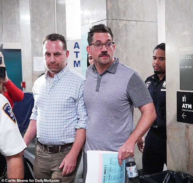 Anthony Wicks, 46 (right), a teacher at PS 153 Adam Clayton Powell Jr. Elementary School in Hamilton Heights, was arrested after allegedly putting a 5-year-old student in a chokehold