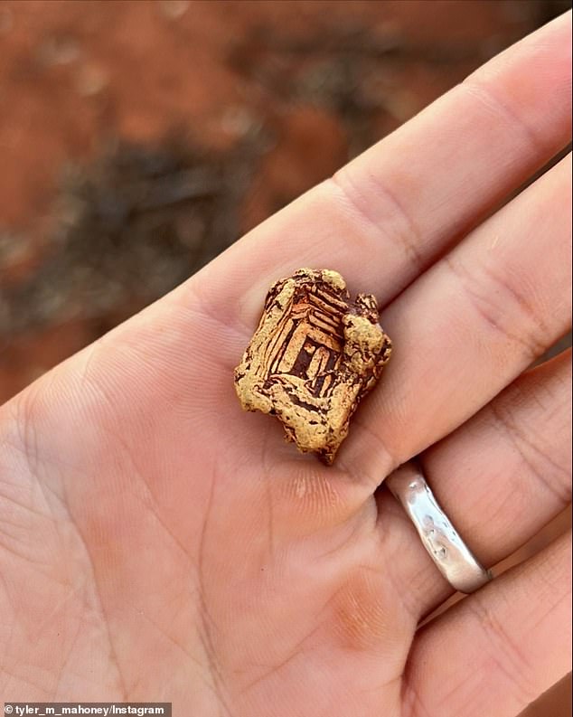 The 22-gram Inca lump (pictured) is a hopper crystal - a crystal in the shape of a pyramid - in near-perfect condition that later sold for the phenomenal sum of $15,000