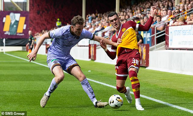 Lennon Miller (right) is one of the young players who has benefited from the first-team promotion