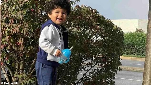 Cody Aguilar Gomez, 2, was struck and killed by a car in Annapolis, Maryland, on Tuesday