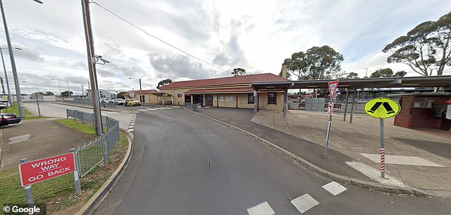 A teenager was reportedly attacked with a machete at Melton train station on Tuesday