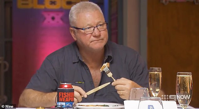 Viewers of The Block were left confused on Wednesday night after the Channel Nine reality TV series aired a controversial cooking challenge. Pictured is presenter Scott Cam