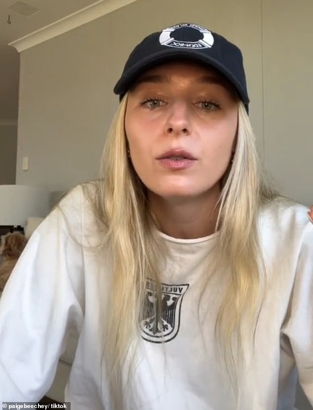 Paige took to TikTok on Wednesday to post three lengthy videos explaining her side of the story