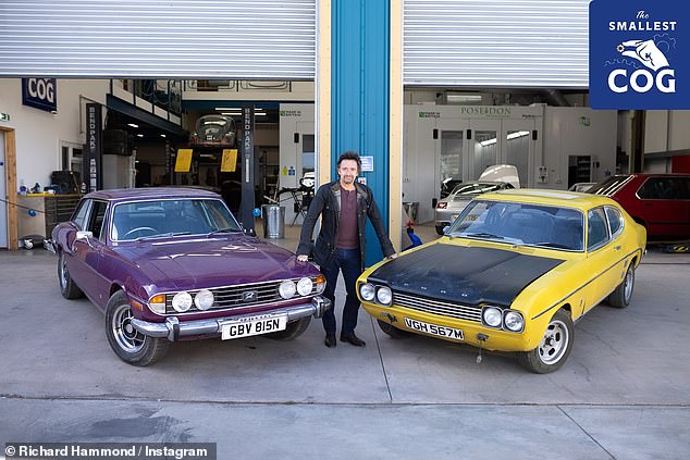 Richard Hammond has wasted no time in announcing an 'exciting' new project after his Amazon Prime show with Jeremy Clarkson and James May ended