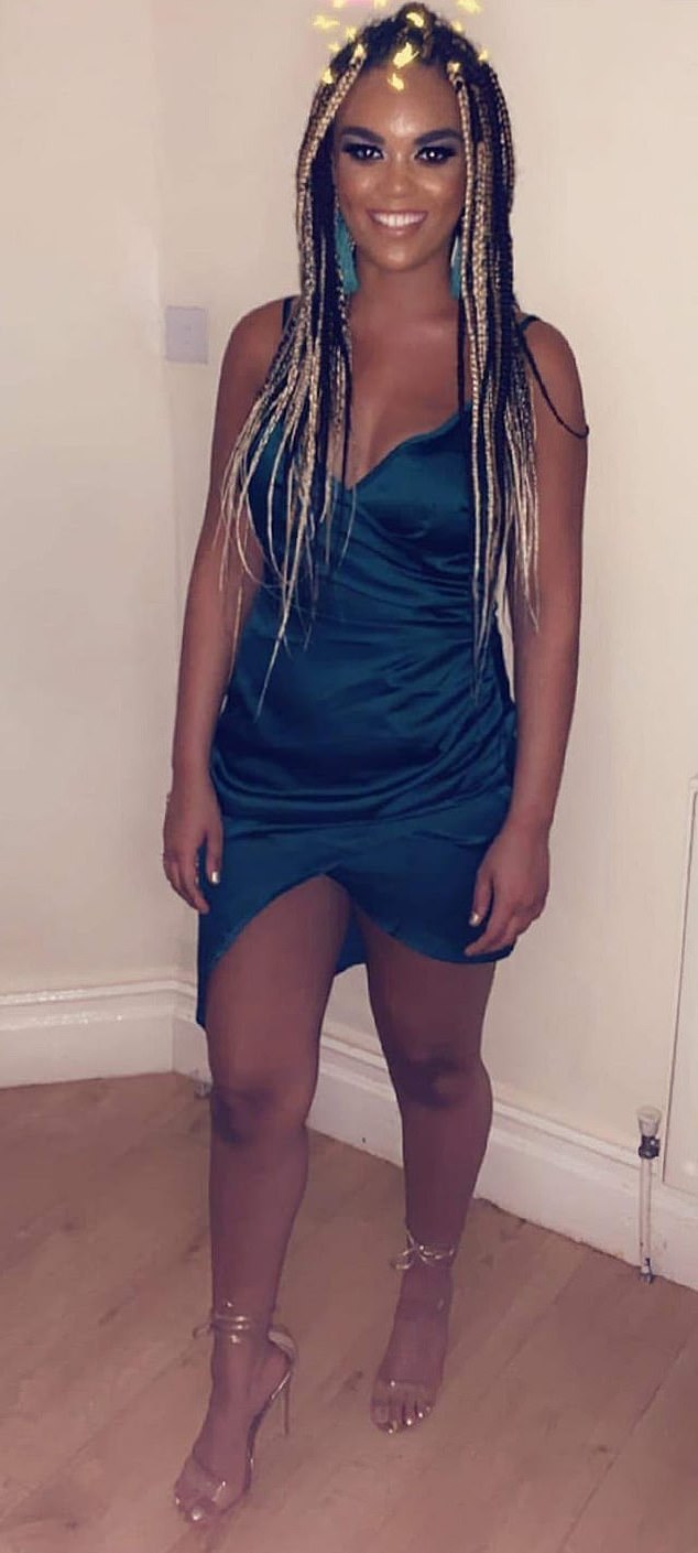 The law student (pictured) from Wallasey, Wirral was on holiday with her partner, who was reportedly with her when she fell and alerted hotel reception staff