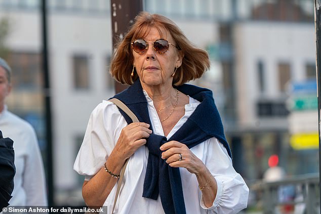 Gisele Pelicot, 72, arrives at the court in Avignon, France this morning