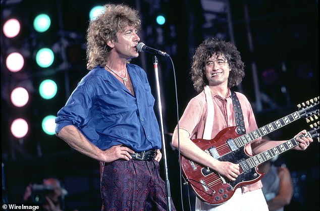 The Off-Break Performance They'd Rather Forget: Led Zeppelin's Robert Plant and Jimmy Page at Live Aid, Philadelphia, July 13, 1985