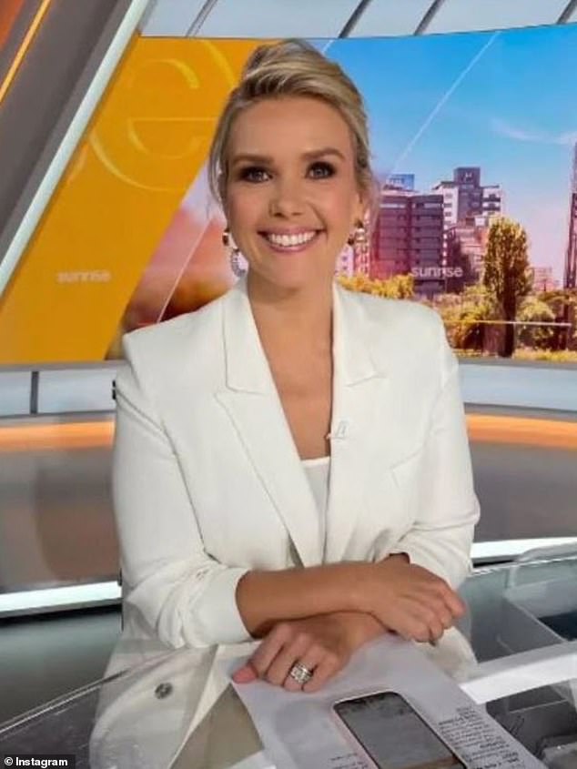 Edwina Bartholomew (pictured) has revealed on social media what made her laugh just hours after going public with her shocking cancer diagnosis