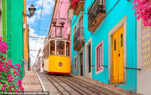 Portugal has been named the best country in the world for travellers, according to a new study. Above - the capital, Lisbon