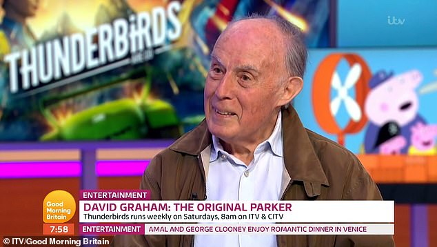 David Graham revealed that his inspiration for the voice of Aloysius Parker in the British television series Thunderbirds came from an unexpected source: the pub