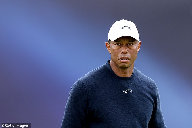 US company Tigeraire has accused Tiger Woods of 'hijacking' his brand's logo