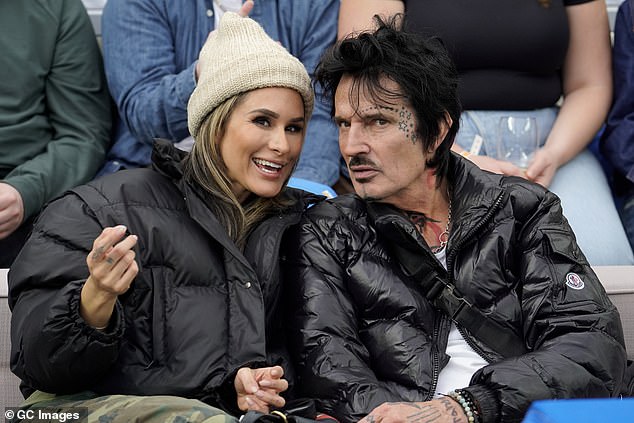 Tommy Lee's wife Brittany Furlan said their beloved dog Neena is 