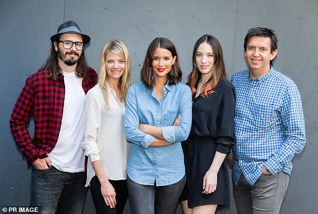 Chef Andrew McConnell (pictured far right) now only gets takeaway pizzas from Freddy's in Melbourne