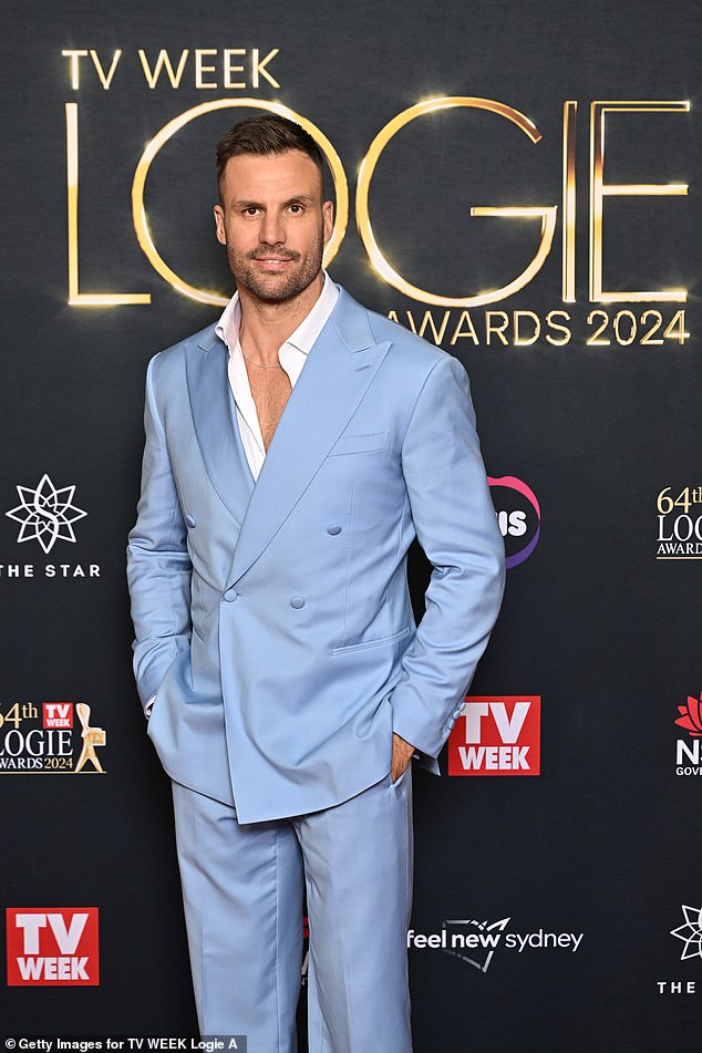 Beau Ryan's daughter proved she's following in his showbiz footsteps when she interviewed a major Hollywood megastar this week (Beau is pictured at the Logie Awards)