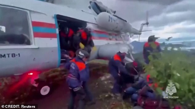 The Russian Emergency Situations Ministry said the bodies of 17 people had been found and rescuers were still searching for the remaining residents.