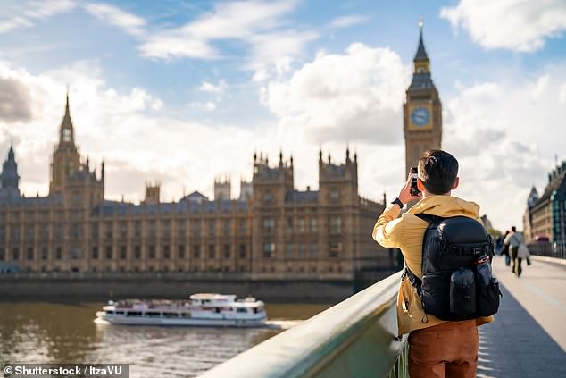 Missing out: Travellers who were due to come to the UK are shopping elsewhere because of the tax