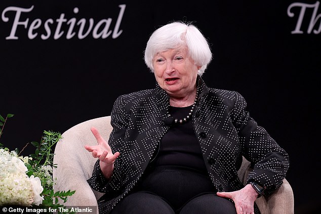 Treasury Secretary Janet Yellen speaks on the state of the U.S. economy in Washington, DC on September 19, 2024