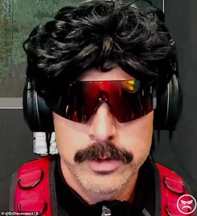 Herschel 'Guy' Beahm IV, better known as Dr Disrespect or The Doc, was accused of inappropriate contact with a minor by a former Twitch employee in 2017 - leading to his ban from the platform in 2020