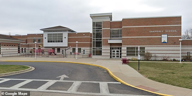 Students at Perrin Woods Elementary School and Snowhill Elementary School (pictured) were evicted from the building Friday morning and moved to an 