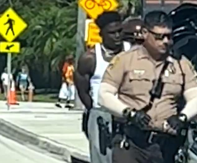 A Florida police union claims Tyreek Hill was driving dangerously when he was pulled over by officers in Miami on Sunday