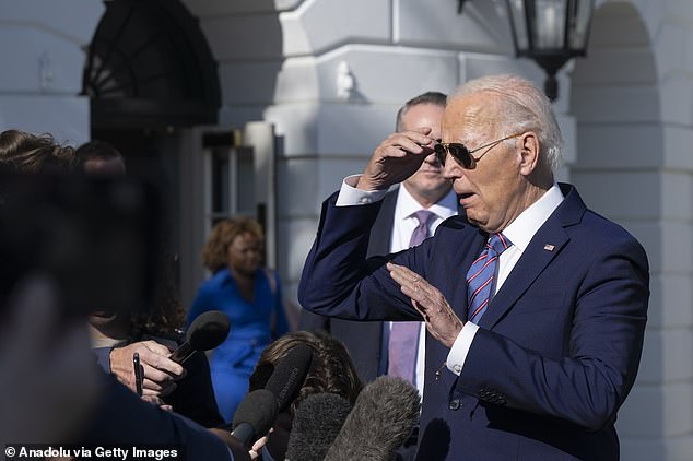 President Joe Biden (pictured) 