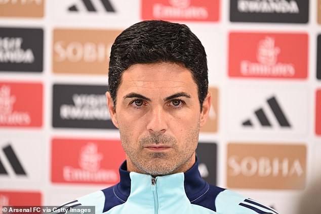 Mikel Arteta refuses to accept blame for Arsenal's red cards in recent matches