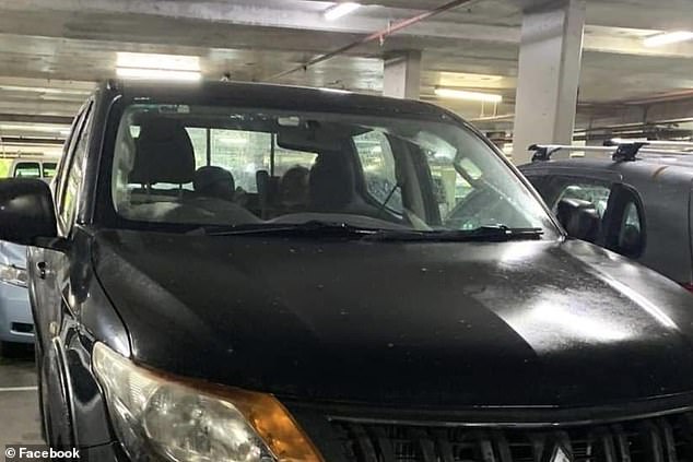 NSW Police are investigating reports that a child was locked in a car in an underground car park at the Sunnyside Shopping Mall in Murwillumbah on Monday (pictured)