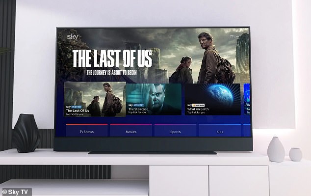 They're among the most popular TVs in the UK. But if you have a Sky Glass (pictured) or Sky Stream device, you might want to check if it's working this morning