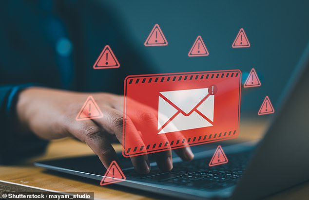 A new email scam has emerged where scammers claim to have watched you on your webcam and threaten to release the footage if you don't pay up (stock image)