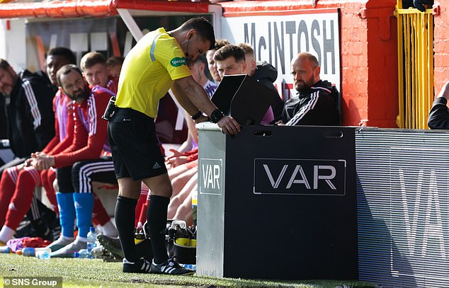 Only two of the quarter-finals will use a VAR system