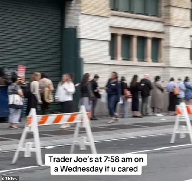 Shoppers were on the move today after Trader Joe's re-released their famous $3 mini bags