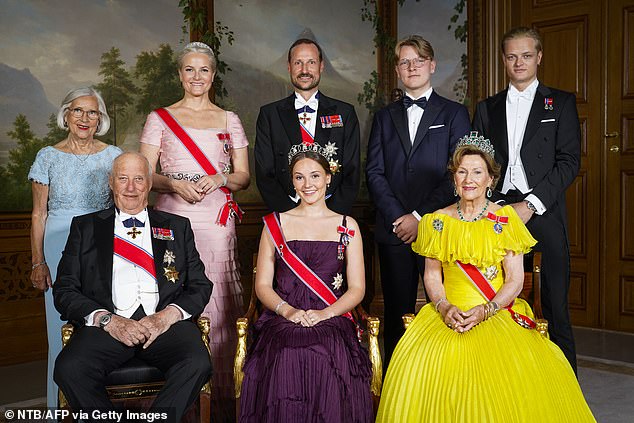 The Norwegian royal family is currently under scrutiny after Crown Princess Mette-Marit's son was arrested when a 'night of alcohol and cocaine' reportedly ended in violence and vandalism