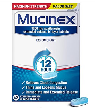 Mucinex contains the active ingredient guaifenesin, which is thought to thin the cervical mucus and help women conceive, although there is no clinical data to support this theory.