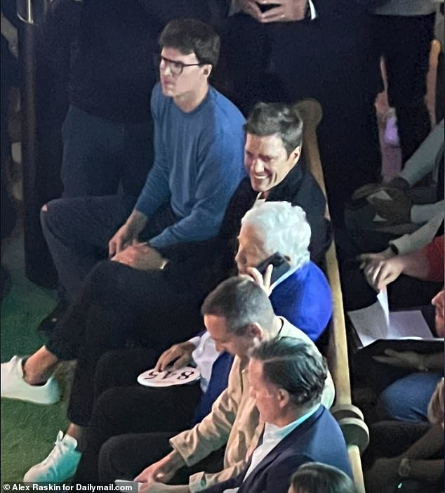 Tom Brady watched as Robert Kraft bought a rookie card from him for $120,000 on Tuesday