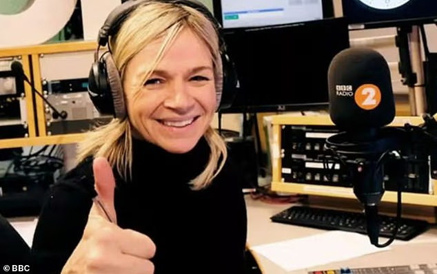 On Sunday Zoe announced she was coming back and yesterday she was on the radio, at 6.30 sharp. Bright and windy, although not as manically jumpy as usual, after braving the rainy drive from Brighton in her Mini