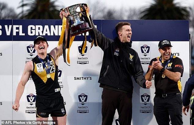 The Tigers ended their 31-year wait for the flag after beating Southport in the Grand Final