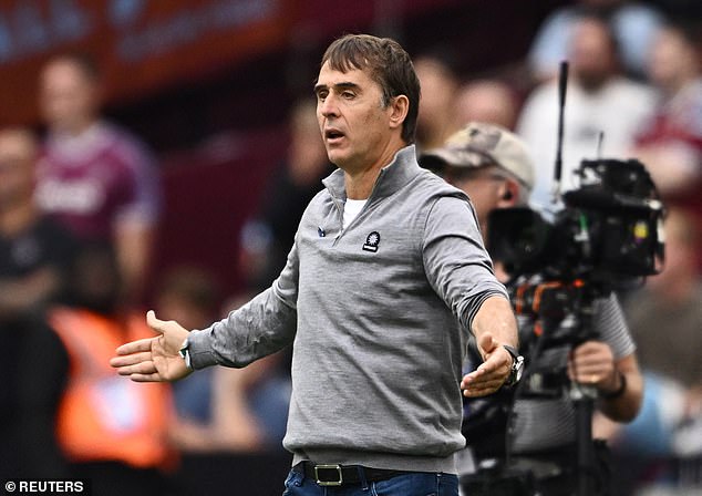 Julen Lopetegui believes results will come soon for his West Ham team