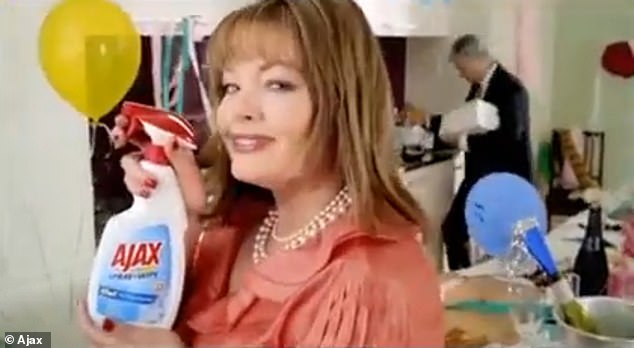 Australian actress Paula Duncan is known to millions of Australians for her iconic Ajax Spray n' Wipe advert