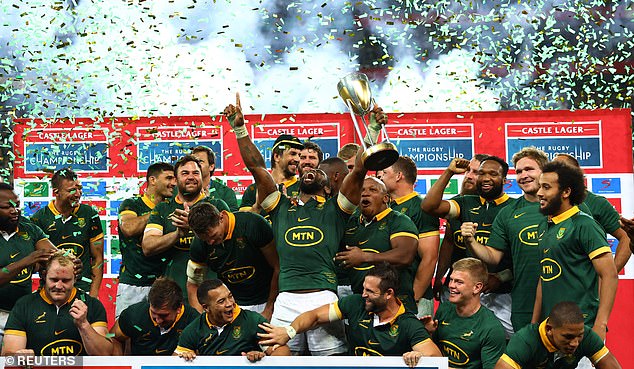 South Africa, celebrating winning the Rugby Championship, is hard to hate