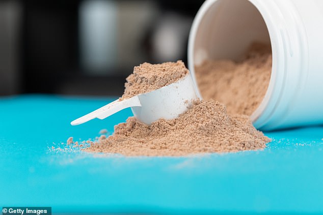 Dr. Pasiakos said he is not picky when it comes to protein powder. Most brands contain whey or pea proteins