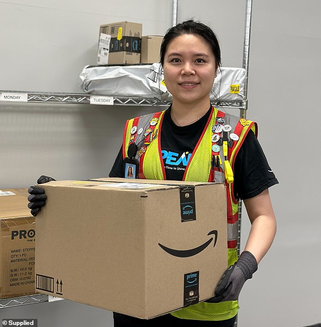 Helen Xu, 31, from Brisbane’s south, started as a surgical resident at a Queensland hospital in 2018. She joined the team at Amazon in September 2021.