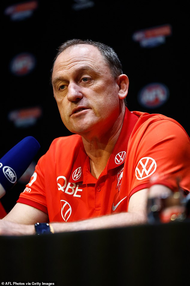 Sydney Swans boss John Longmire backed his rival on the controversial issue